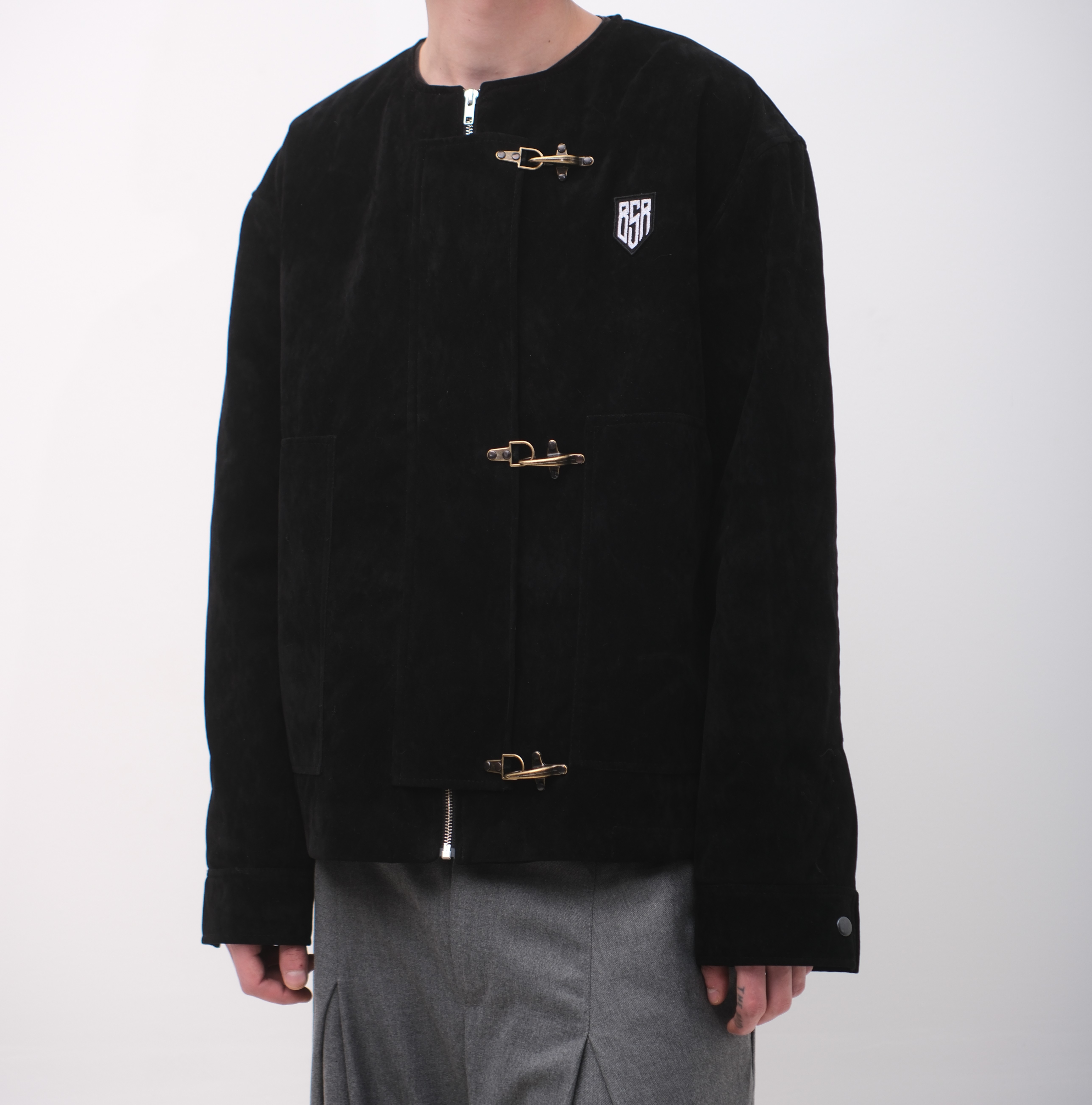 The “Onyx” Clasp Jacket