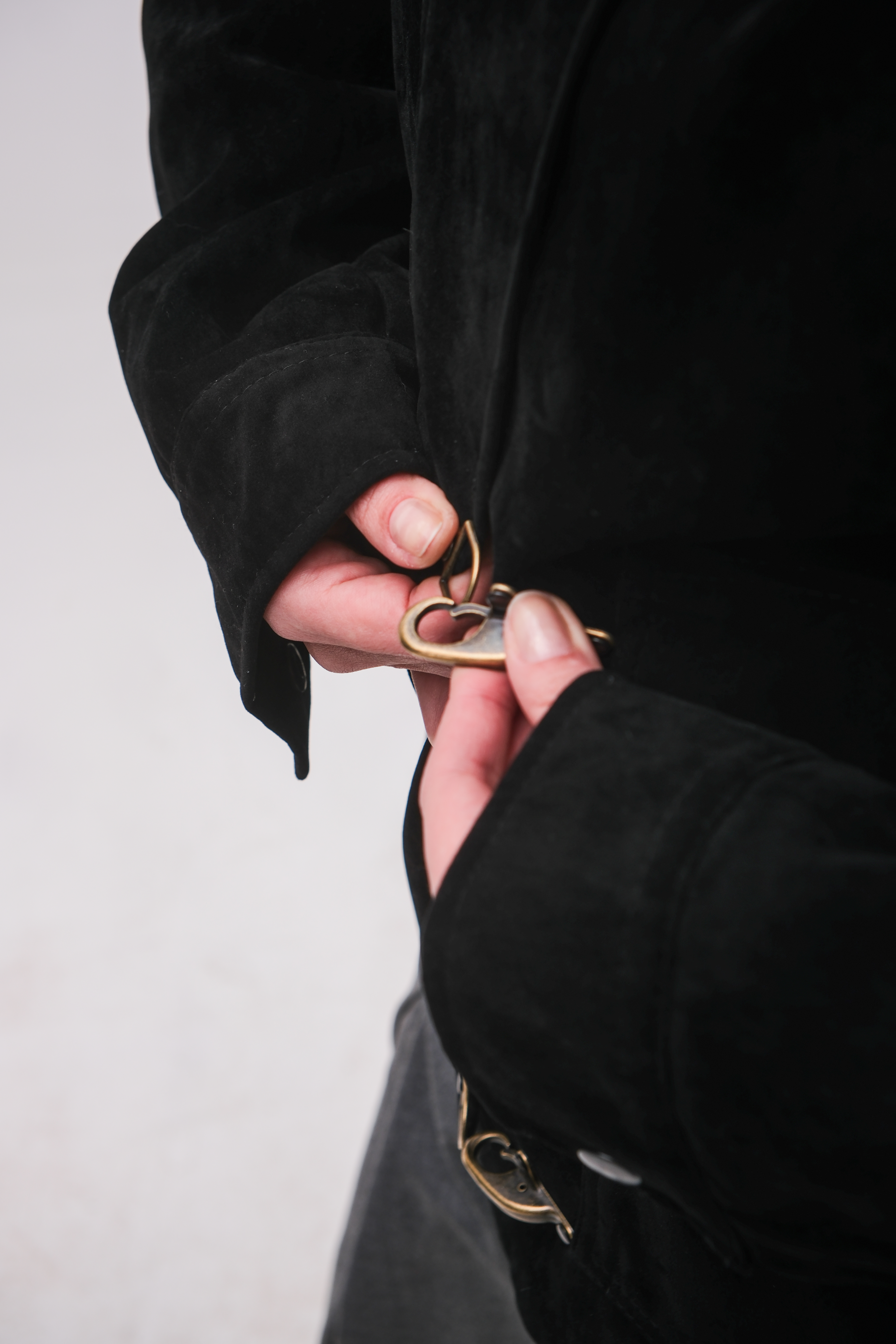 The “Onyx” Clasp Jacket